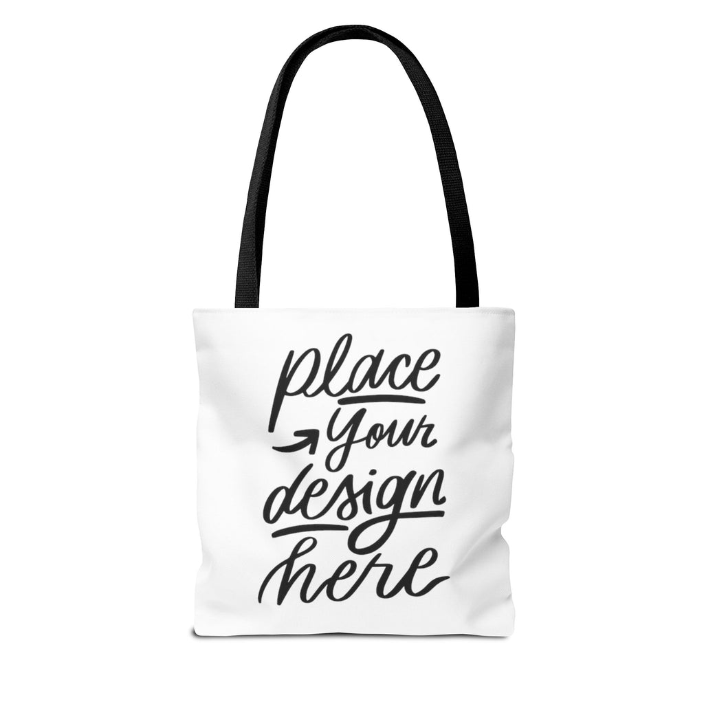 Custom Printed Tote Bag — Personalized All-Over-Print Canvas Shopper