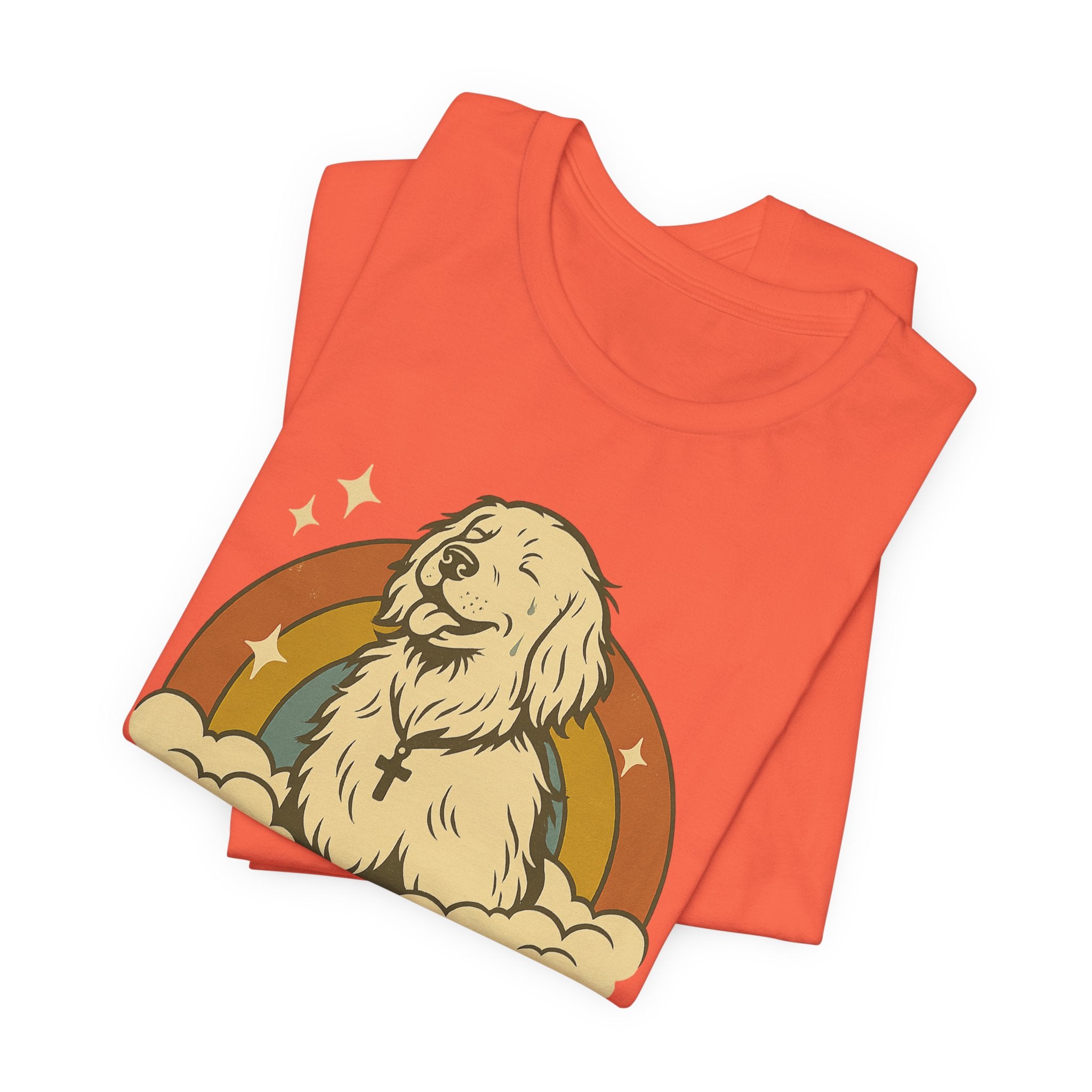 "Dog Hair Is My Glitter" – Retro Golden Vibes Edition