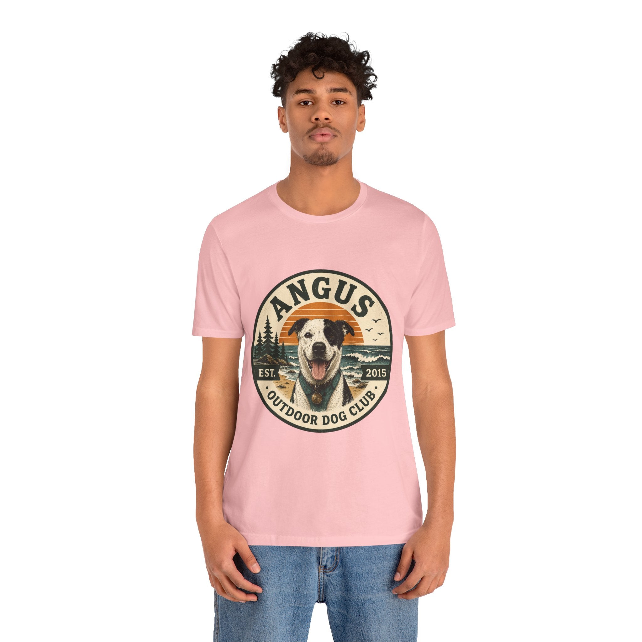 Angus Dog Photo Collage T-Shirt