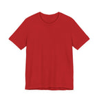 Nature Sunset Mountain Back Design T-Shirt — Scenic River & Pine Forest Graphic Tee