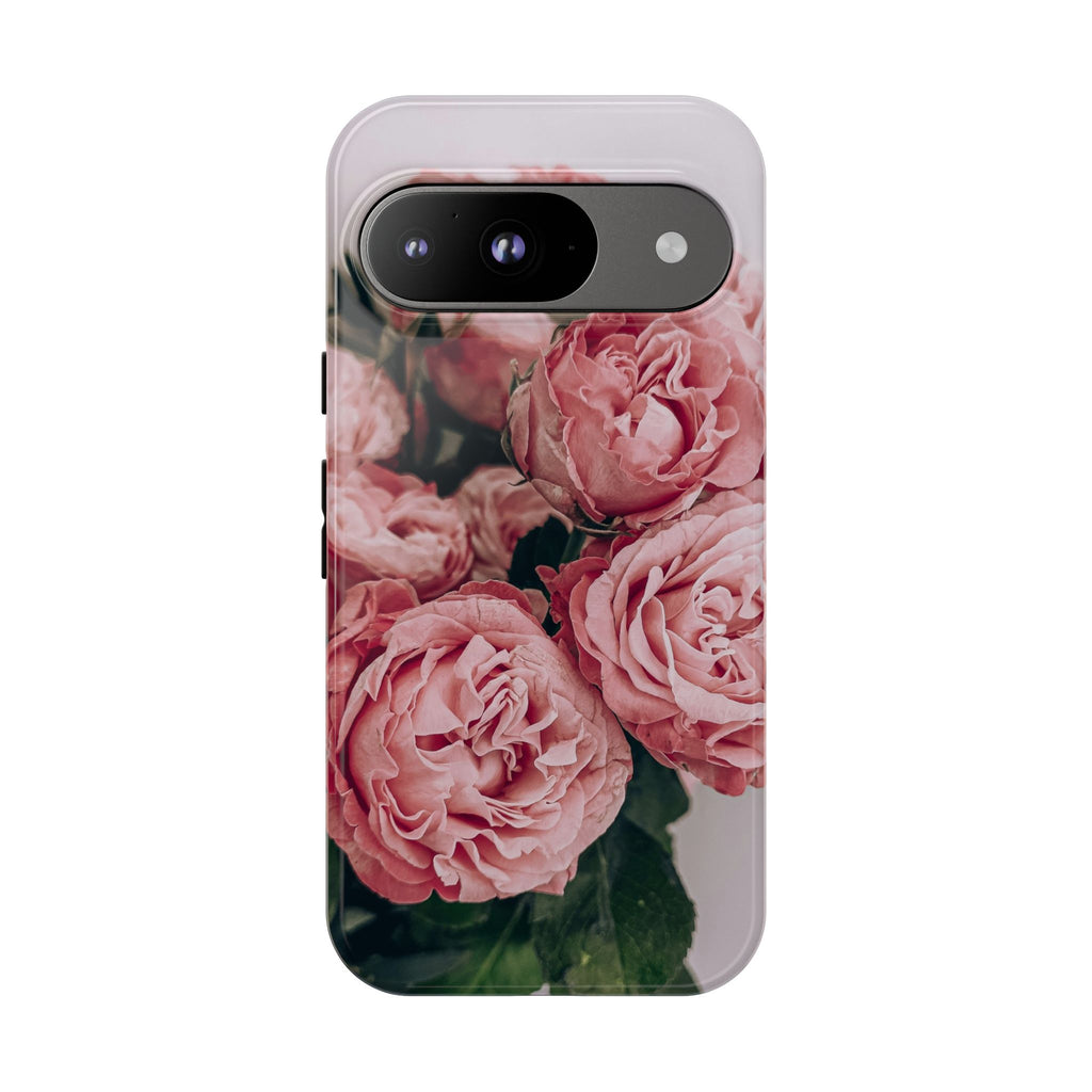 Tough Case — Pink Peonies Floral Phone Case