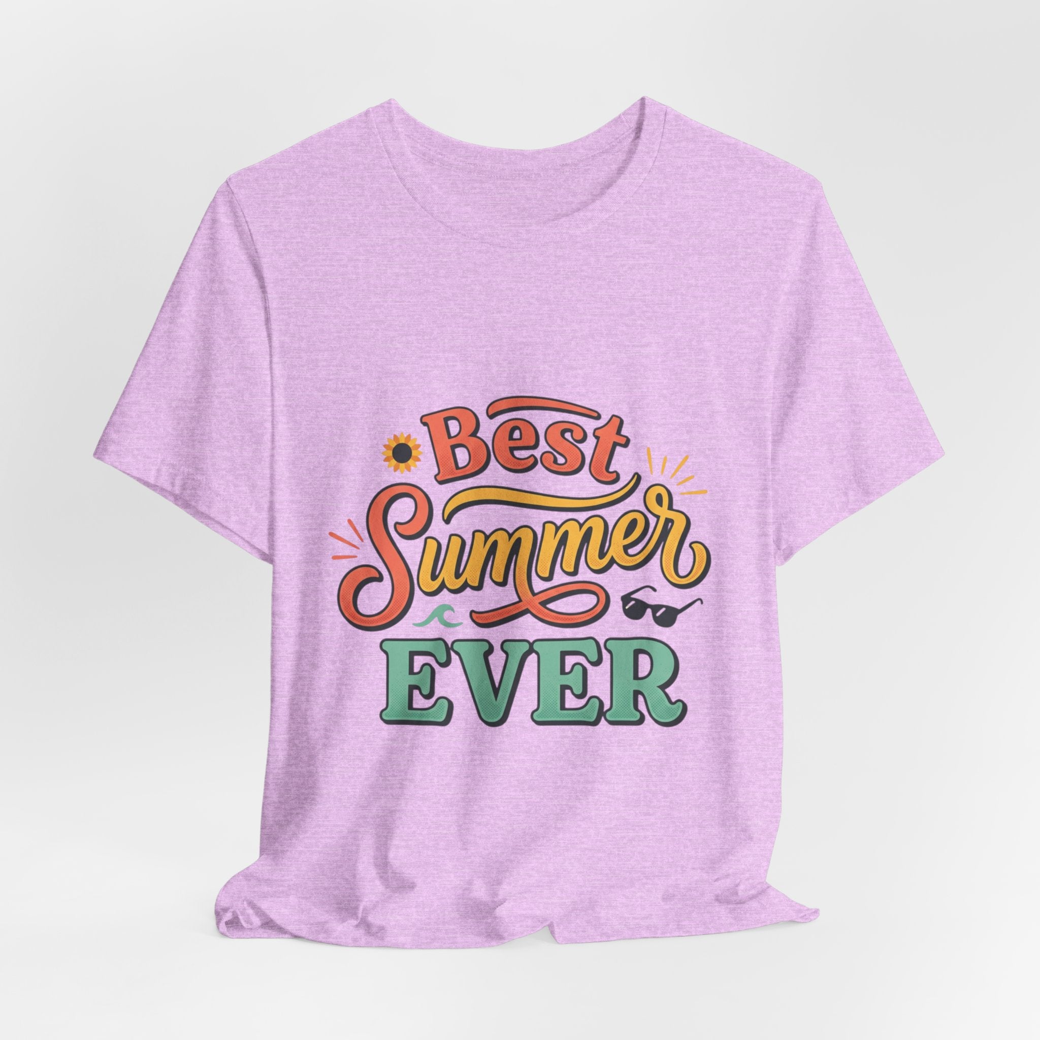 Best Summer Ever T-Shirt — Retro Colorful Vacation Tee
