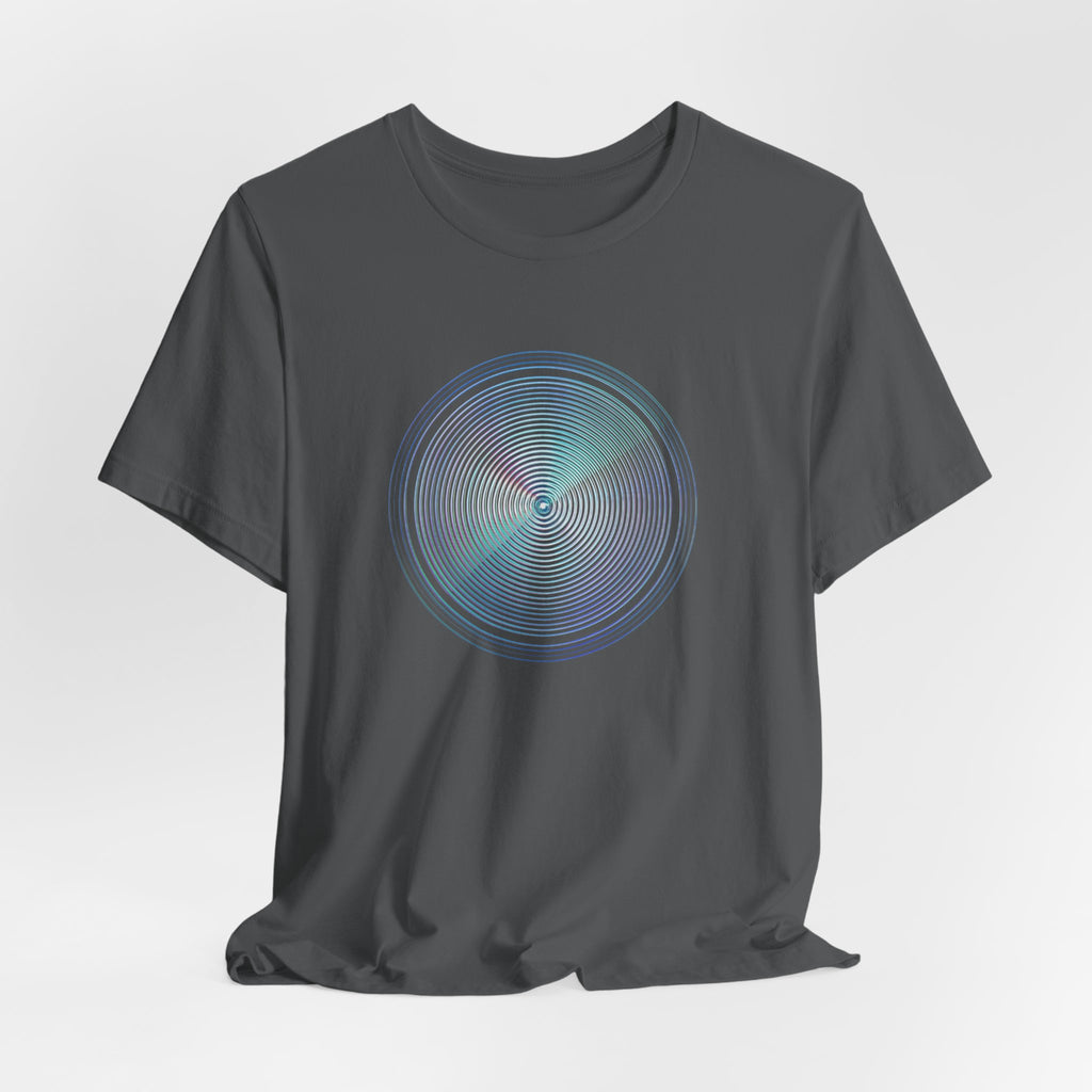Hypnotic Holo Spiral T‑Shirt