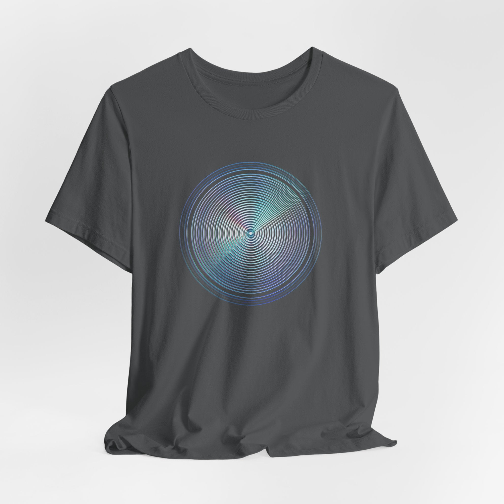 Hypnotic Holo Spiral T‑Shirt