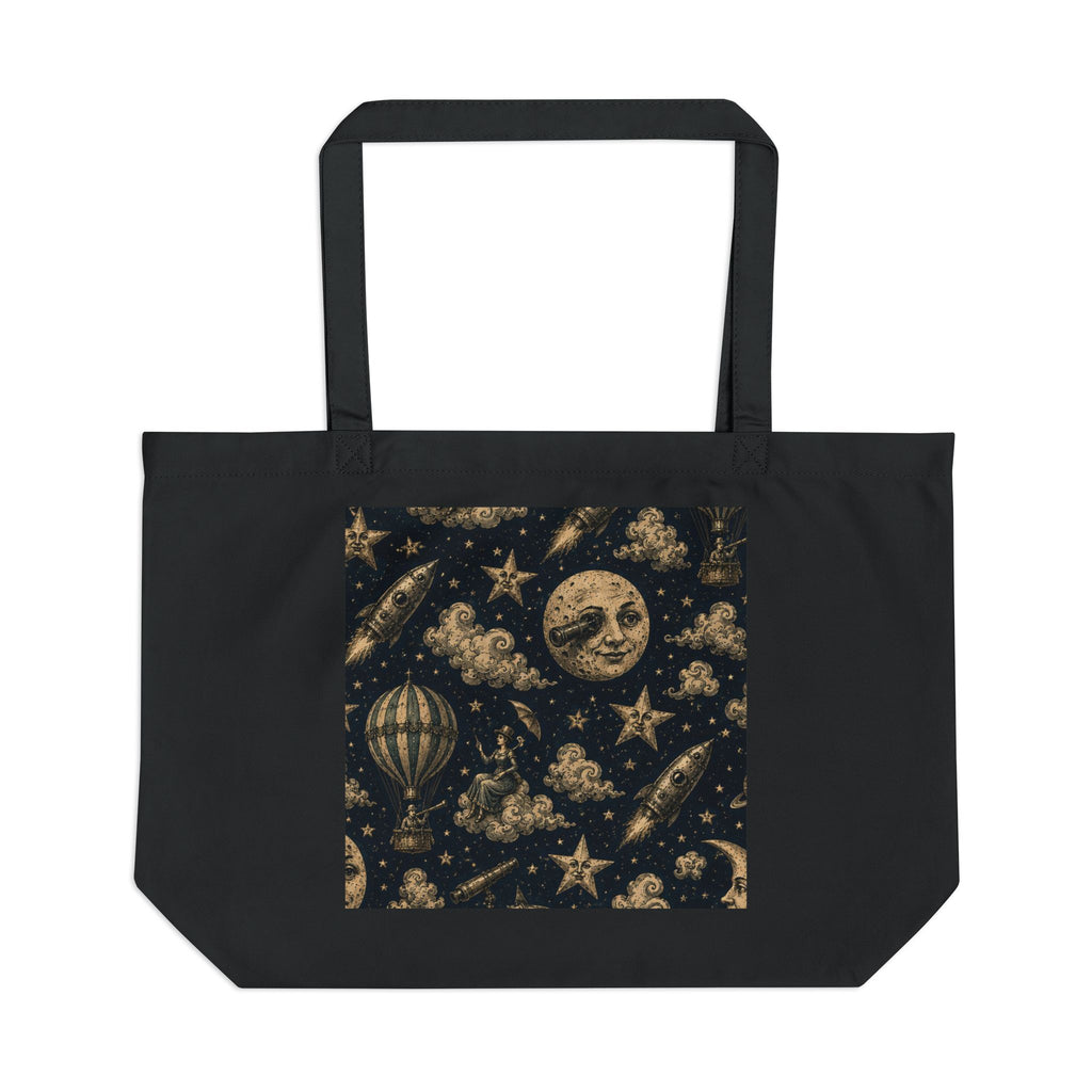 Octopus Garden Eco Tote Bag — Vintage Sea Creature Canvas Market Tote