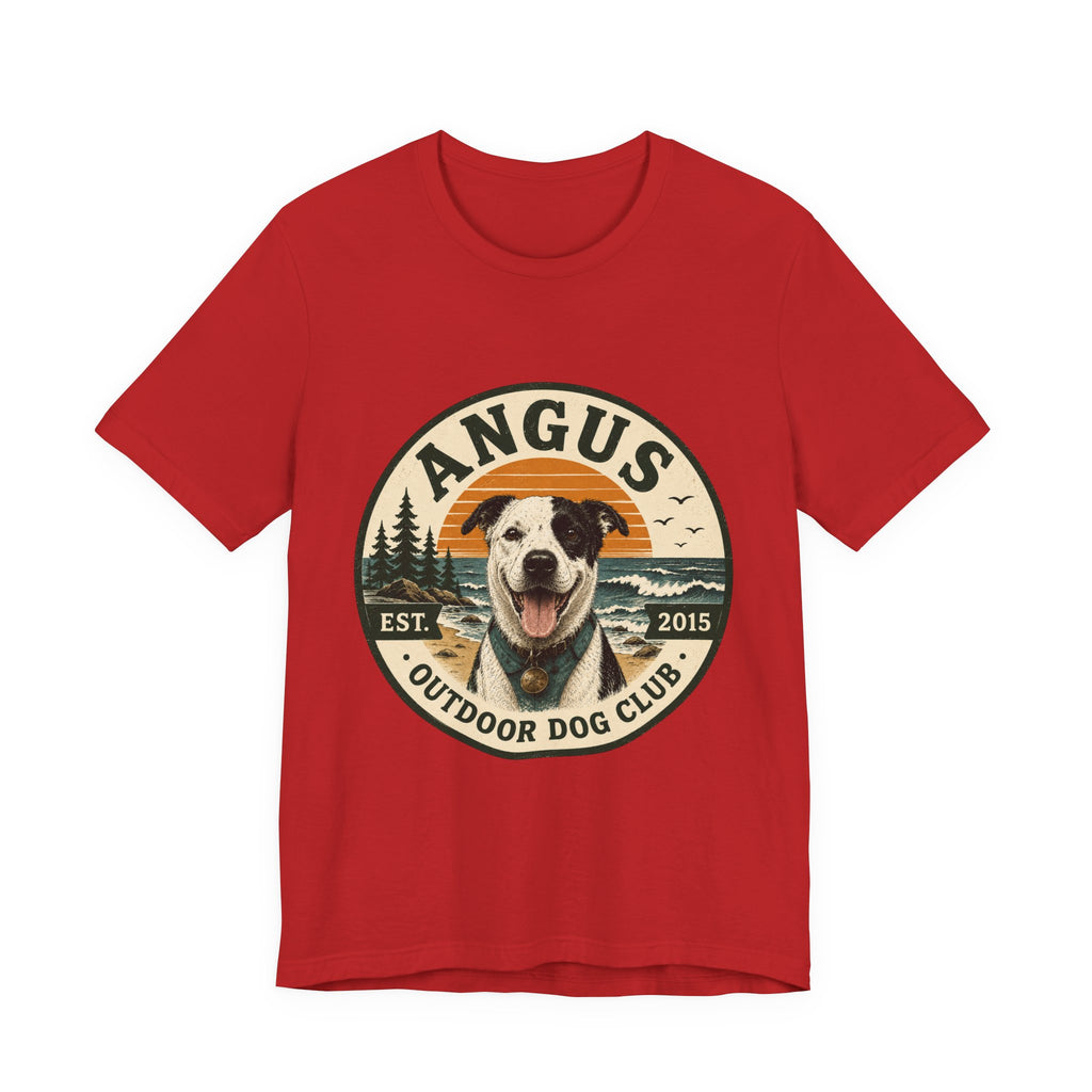 Angus Dog Photo Collage T-Shirt
