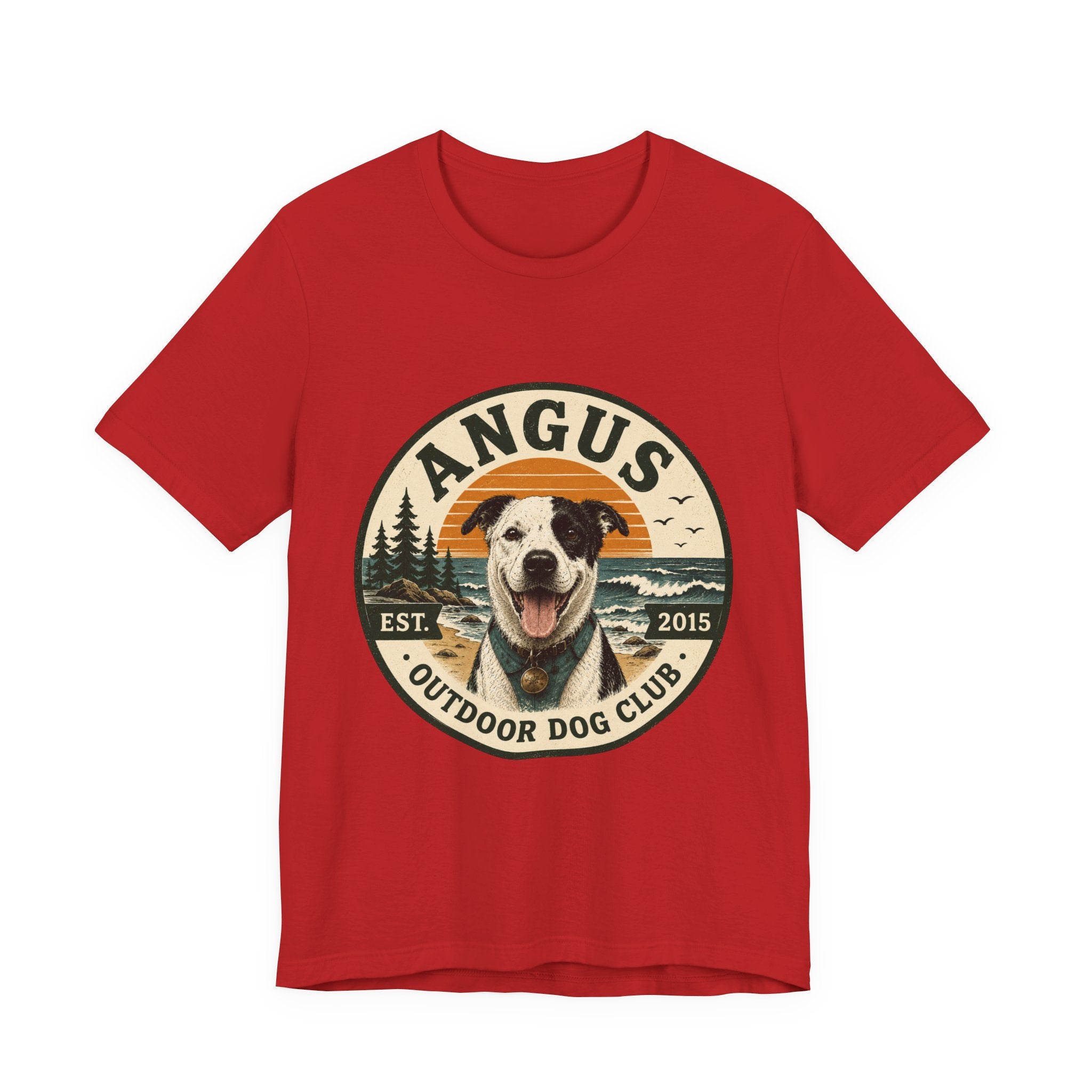 Angus Dog Photo Collage T-Shirt