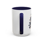 America Flag Accent Coffee Mug - Patriotic 11/15oz Tea Cup