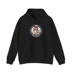 Patriotic Cat Hoodie — "Ready for the Stars" Graphic Pullover