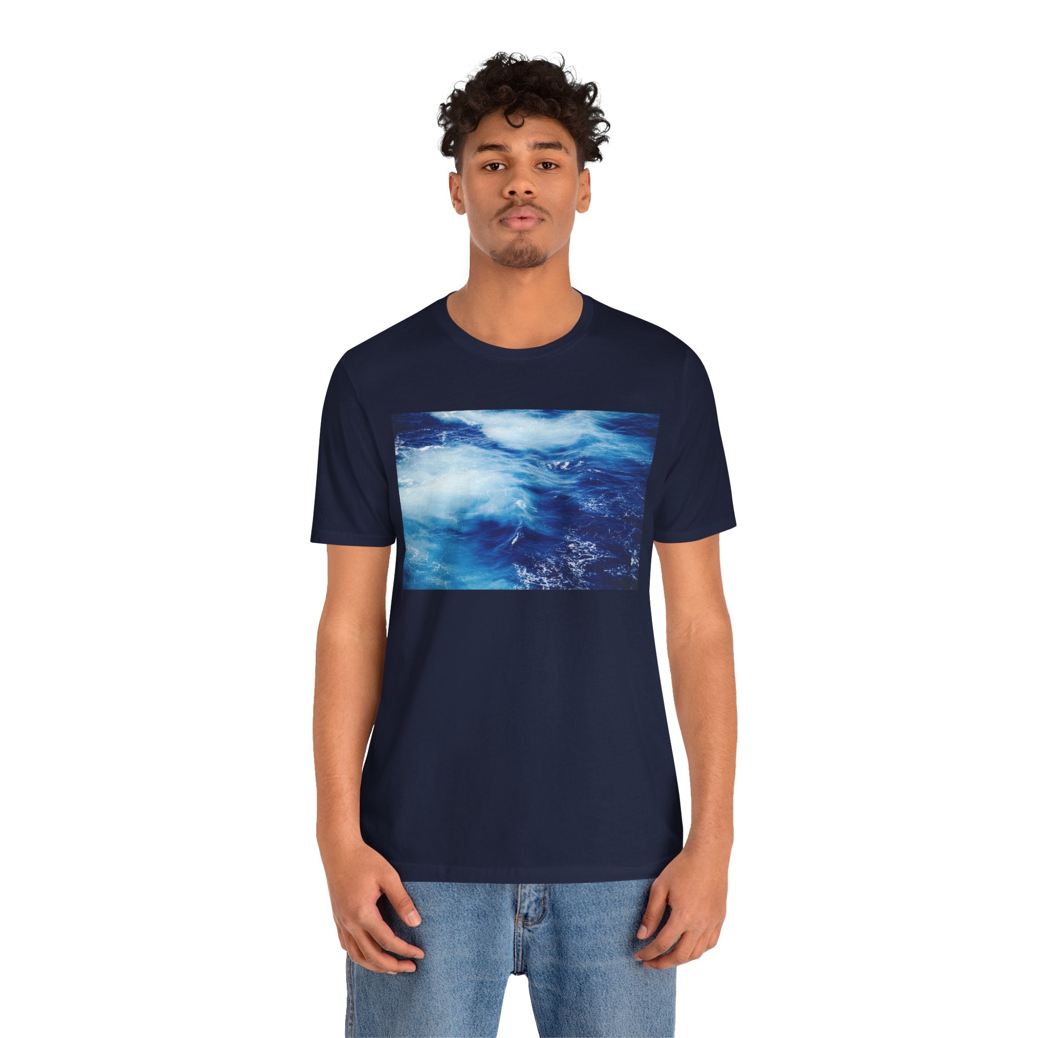 Ocean Waves  Tee — Blue Water Photography T-Shirt
