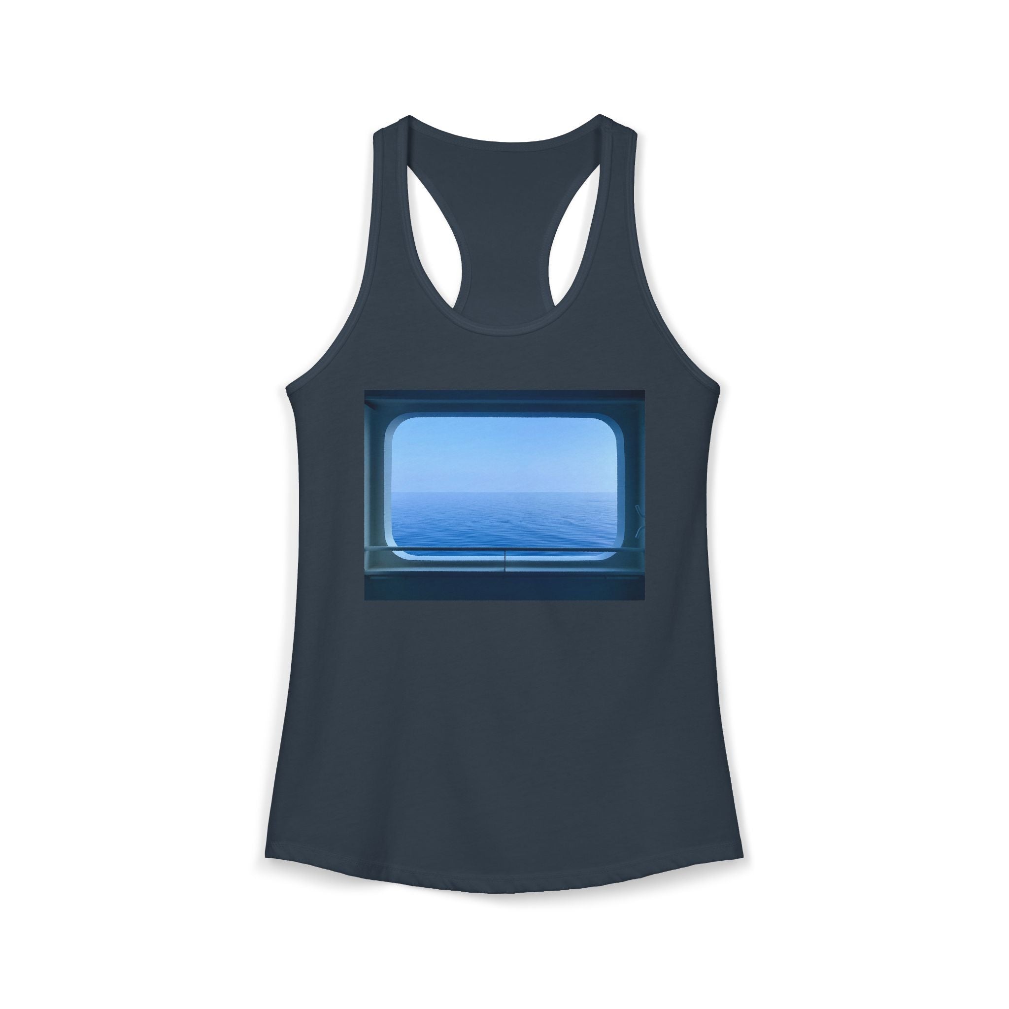 Women's Ideal Racerback Tank - Summer Ocean View