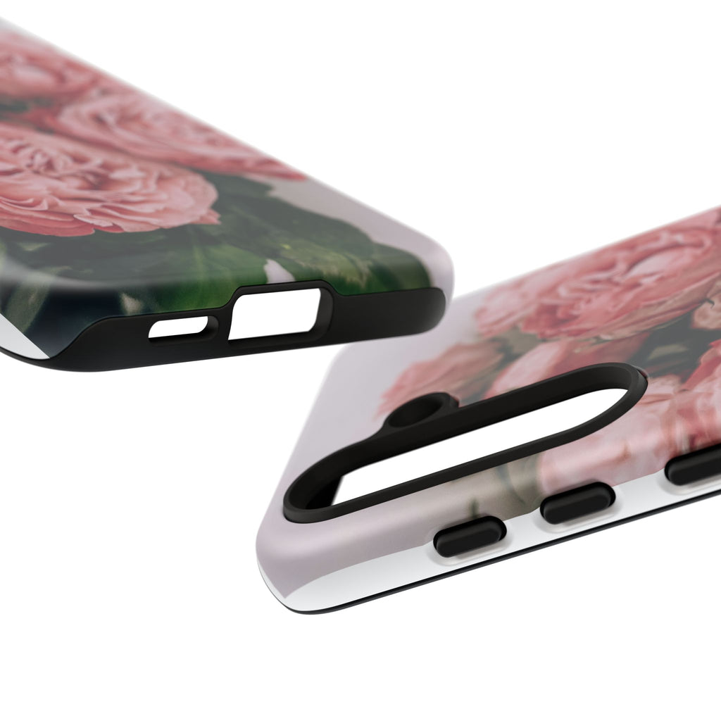 Tough Case — Pink Peonies Floral Phone Case