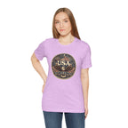 USA Eagle Vintage Patriotic T-Shirt — American Flag Graphic Tee
