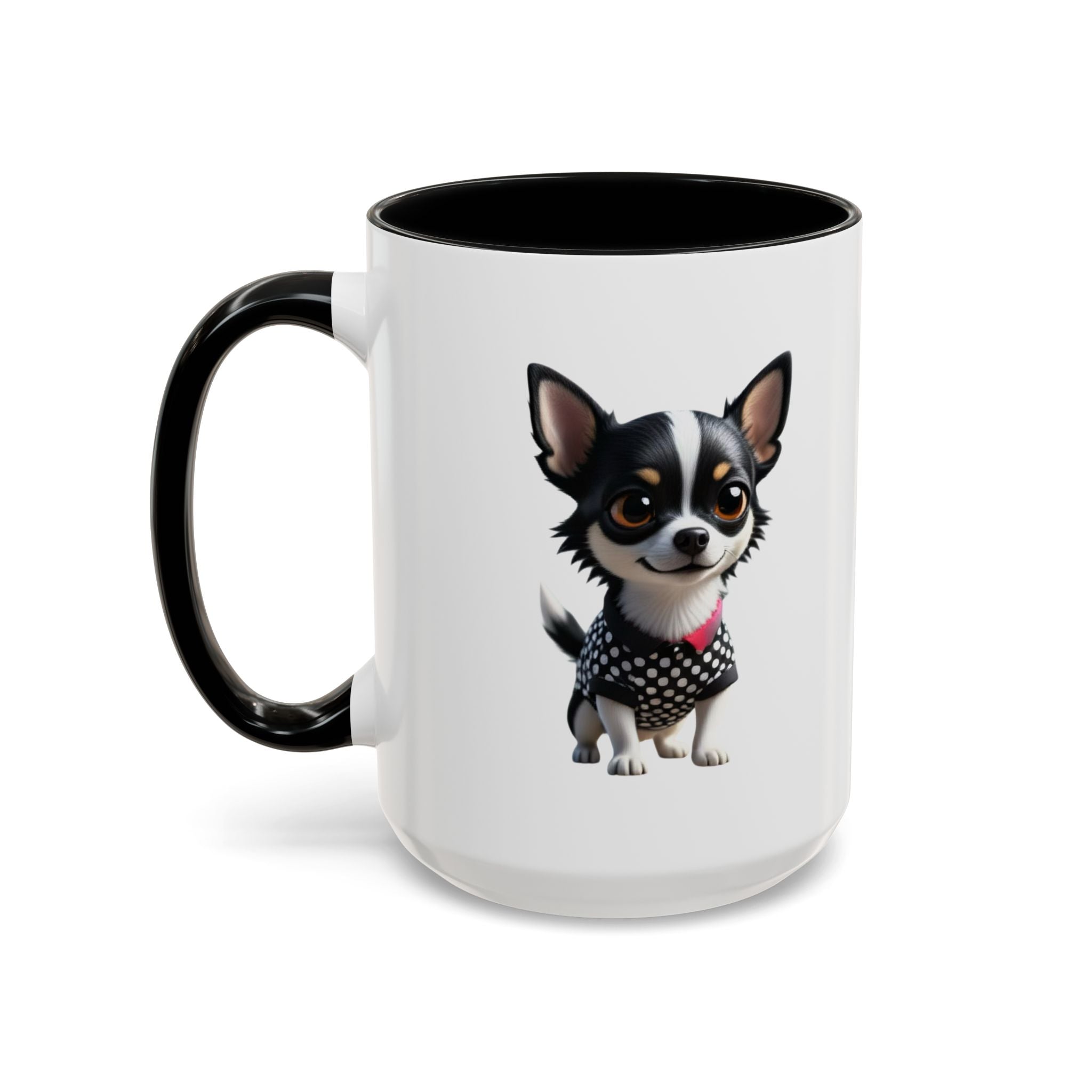 Chihuahua Dog Accent Coffee Mug – Cute Tiny Pup 11/15oz
