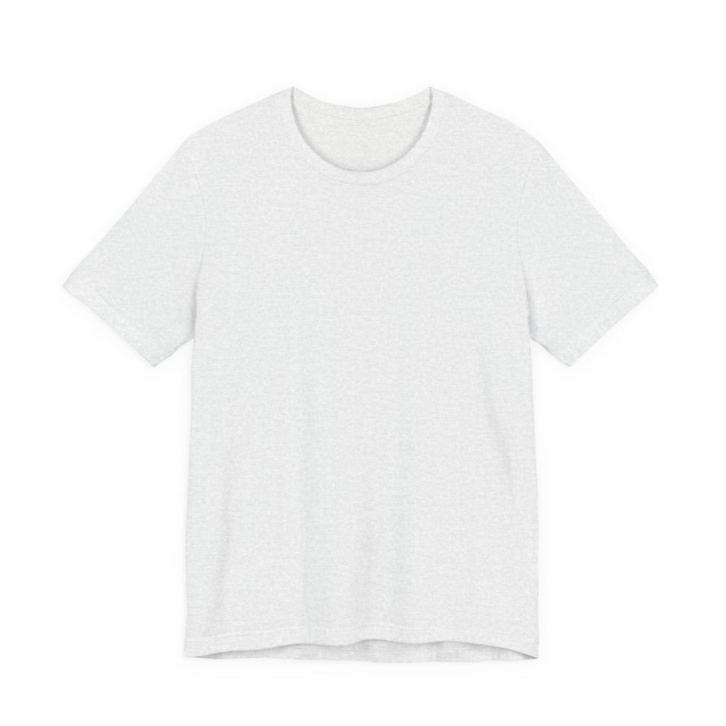 Nature Sunset Mountain Back Design T-Shirt — Scenic River & Pine Forest Graphic Tee
