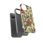 Tropical chihuahua Phone Case — Floral Pineapple Protective Tough Case