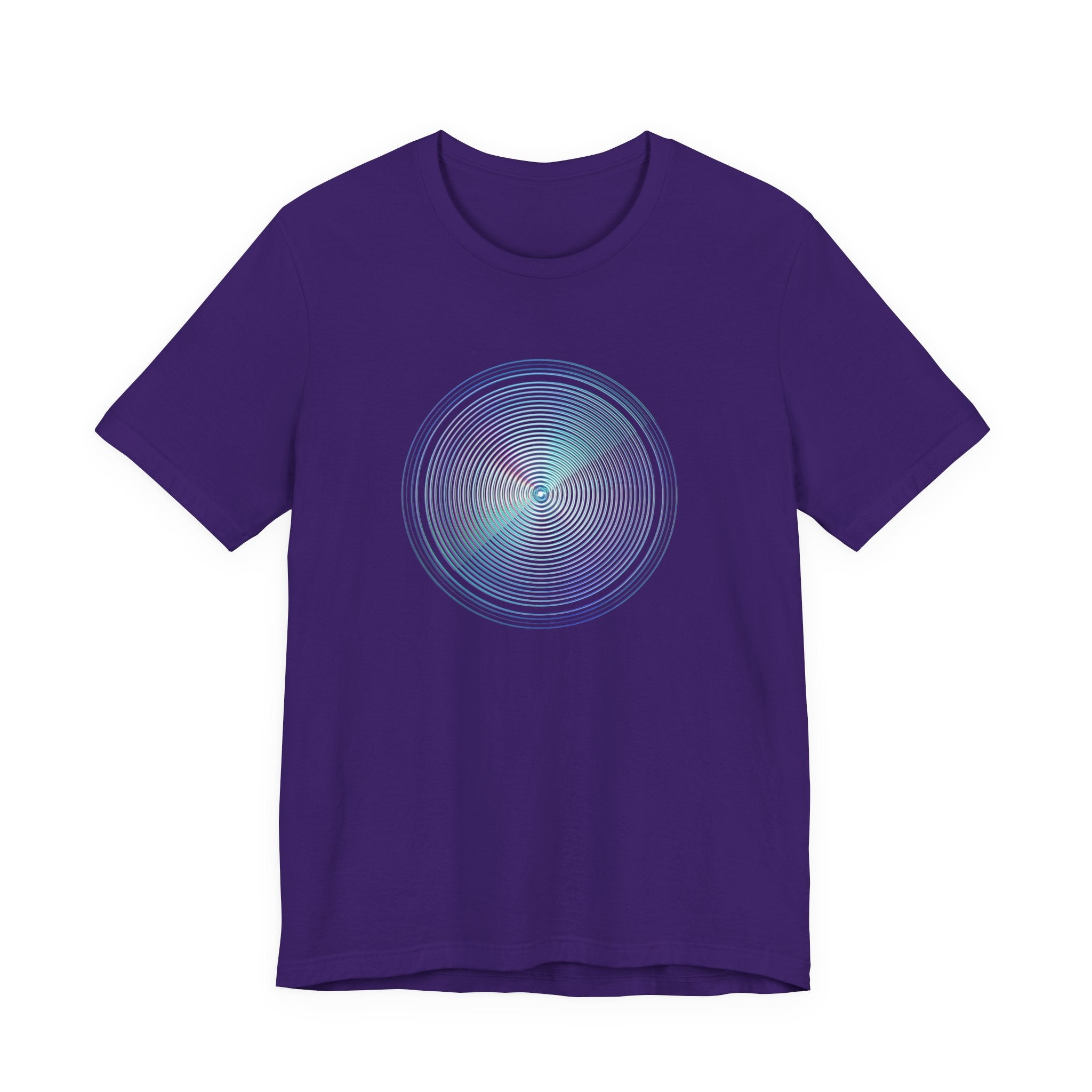 Hypnotic Holo Spiral T‑Shirt