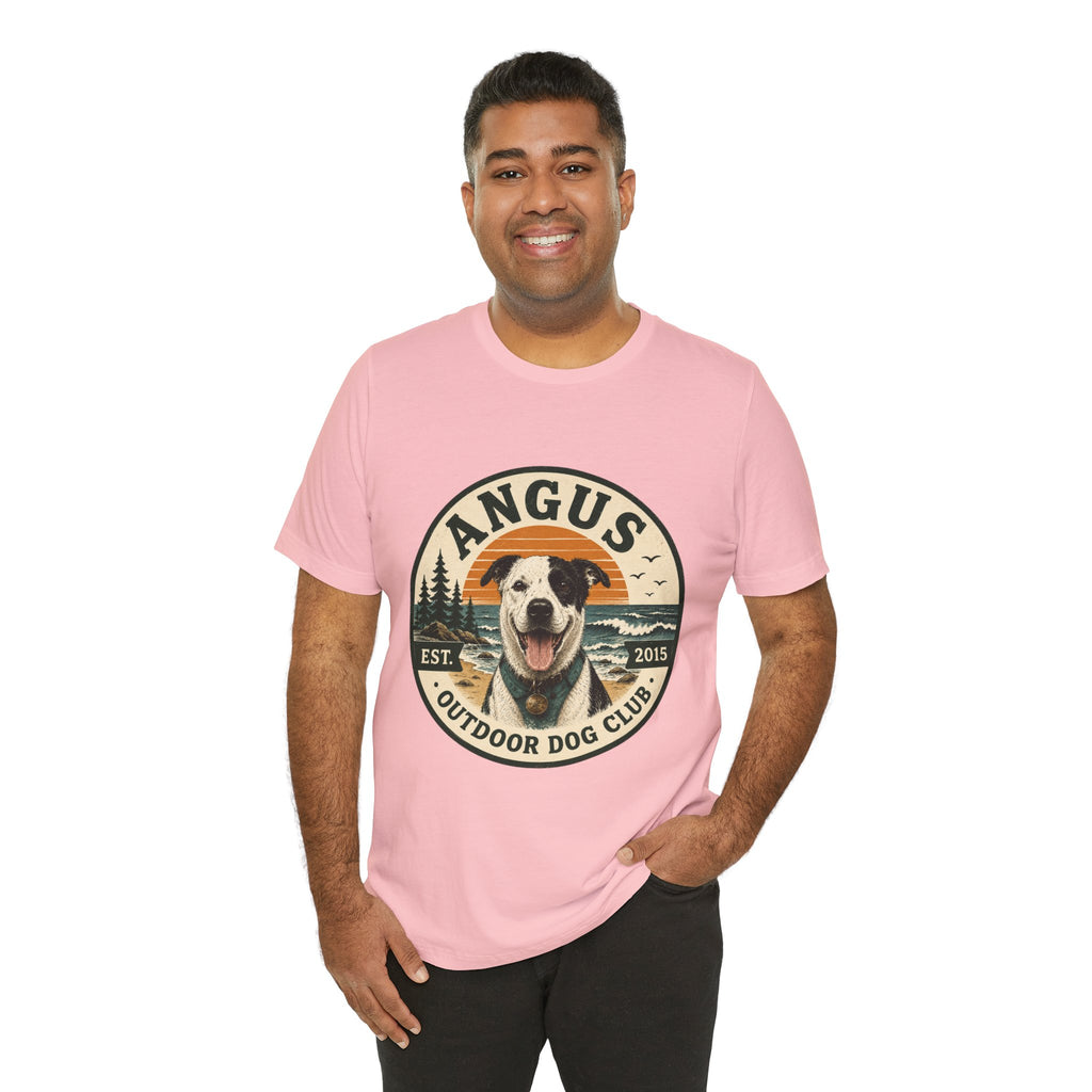 Angus Dog Photo Collage T-Shirt