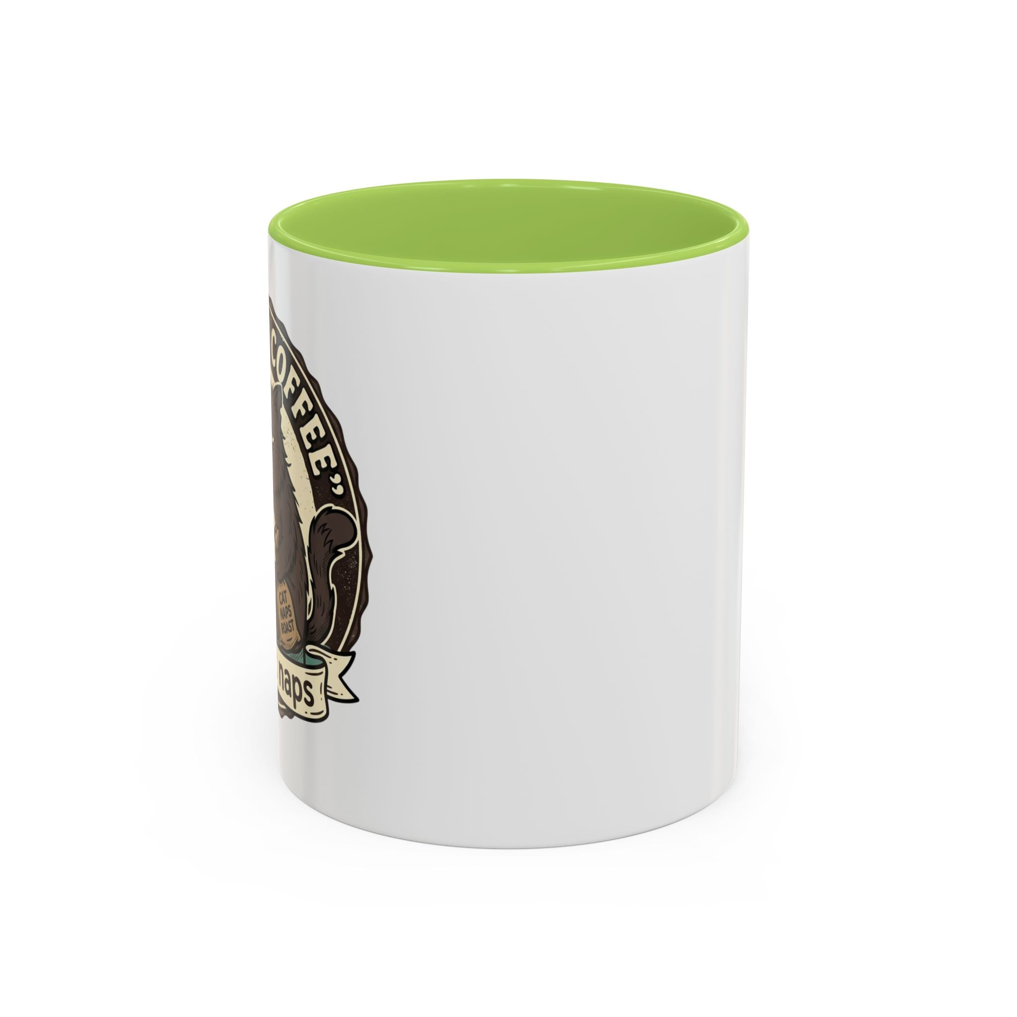 Coffee Lovers Mug — Rustic 'Coffee & Hops' Accent Ceramic Mug (11/15oz)