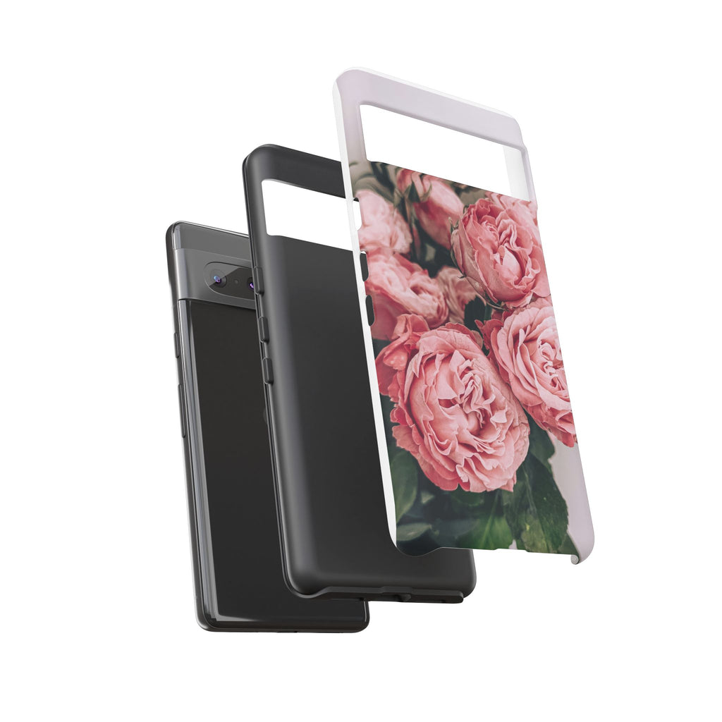 Tough Case — Pink Peonies Floral Phone Case