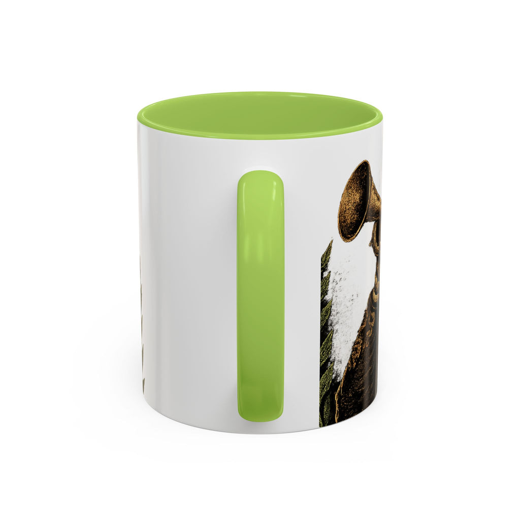 Day of the Dead Soccer Skull Accent Mug — 11/15oz