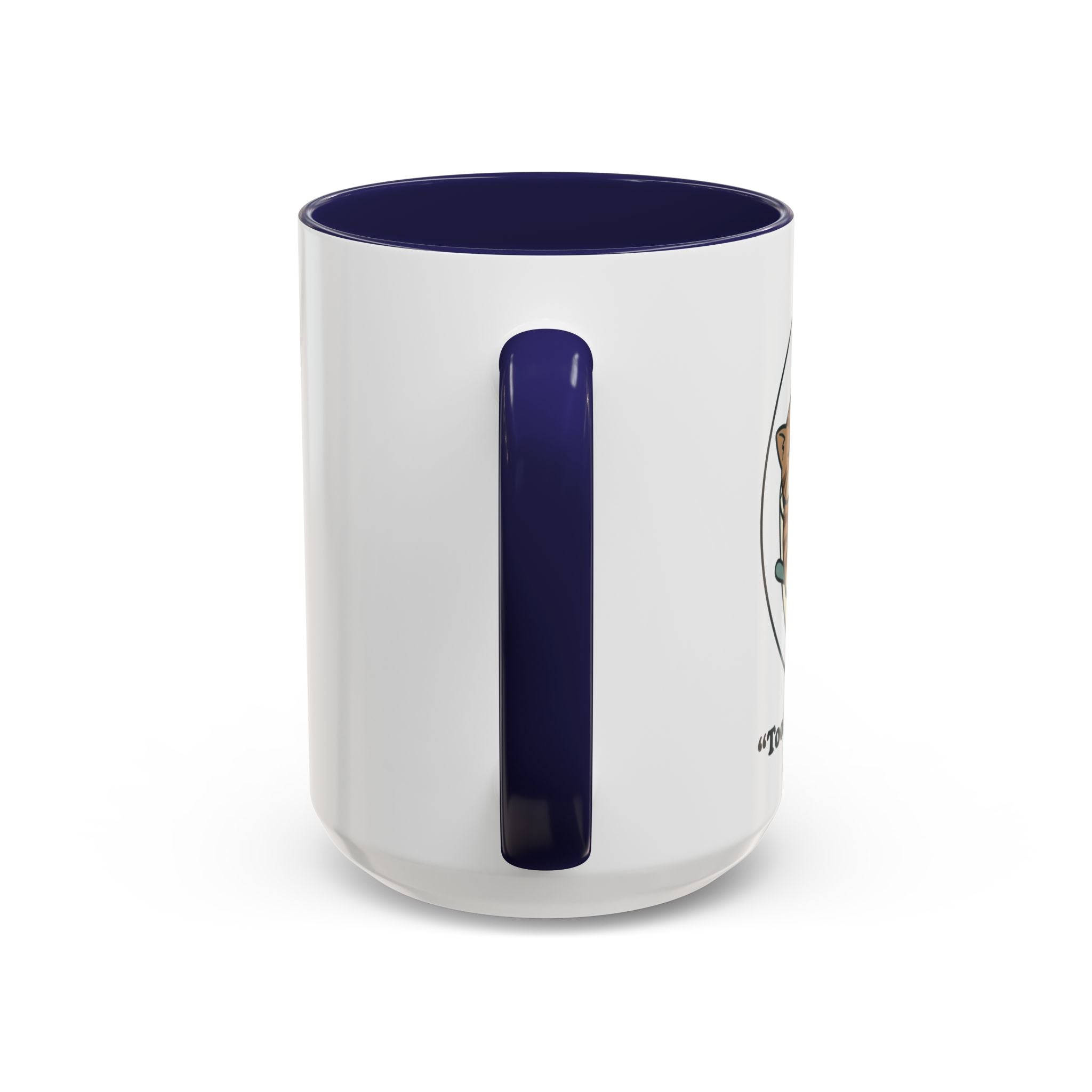 Latte Cat Coffee Mug – "Don't Wake Me, I'll Move" Cute Cat Latte Art Ceramic Accent Mug