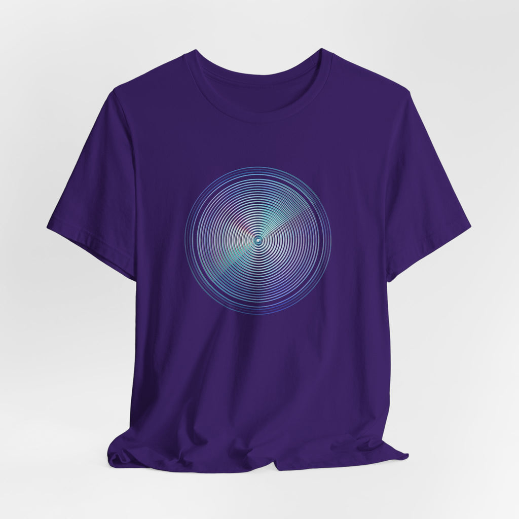 Hypnotic Holo Spiral T‑Shirt