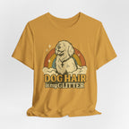 "Dog Hair Is My Glitter" – Retro Golden Vibes Edition