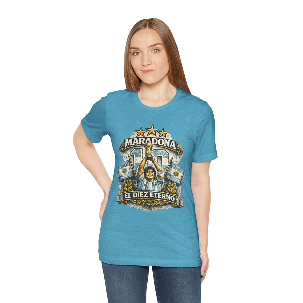 Maradona 'El Diez Eterno' Soccer Tee