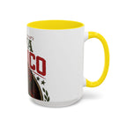 Viva Mexico Accent Coffee Mug — Day of the Dead Skeleton Design (11/15oz)