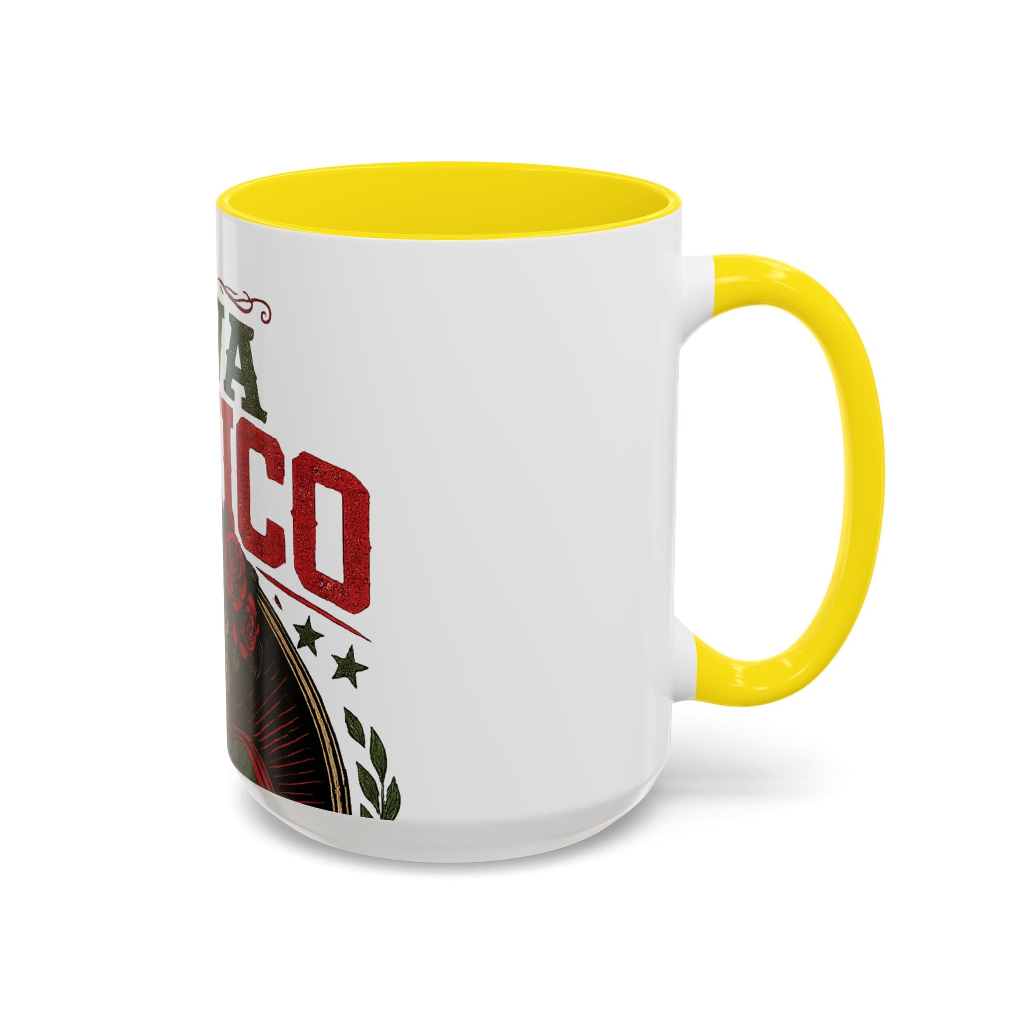 Viva Mexico Accent Coffee Mug — Day of the Dead Skeleton Design (11/15oz)