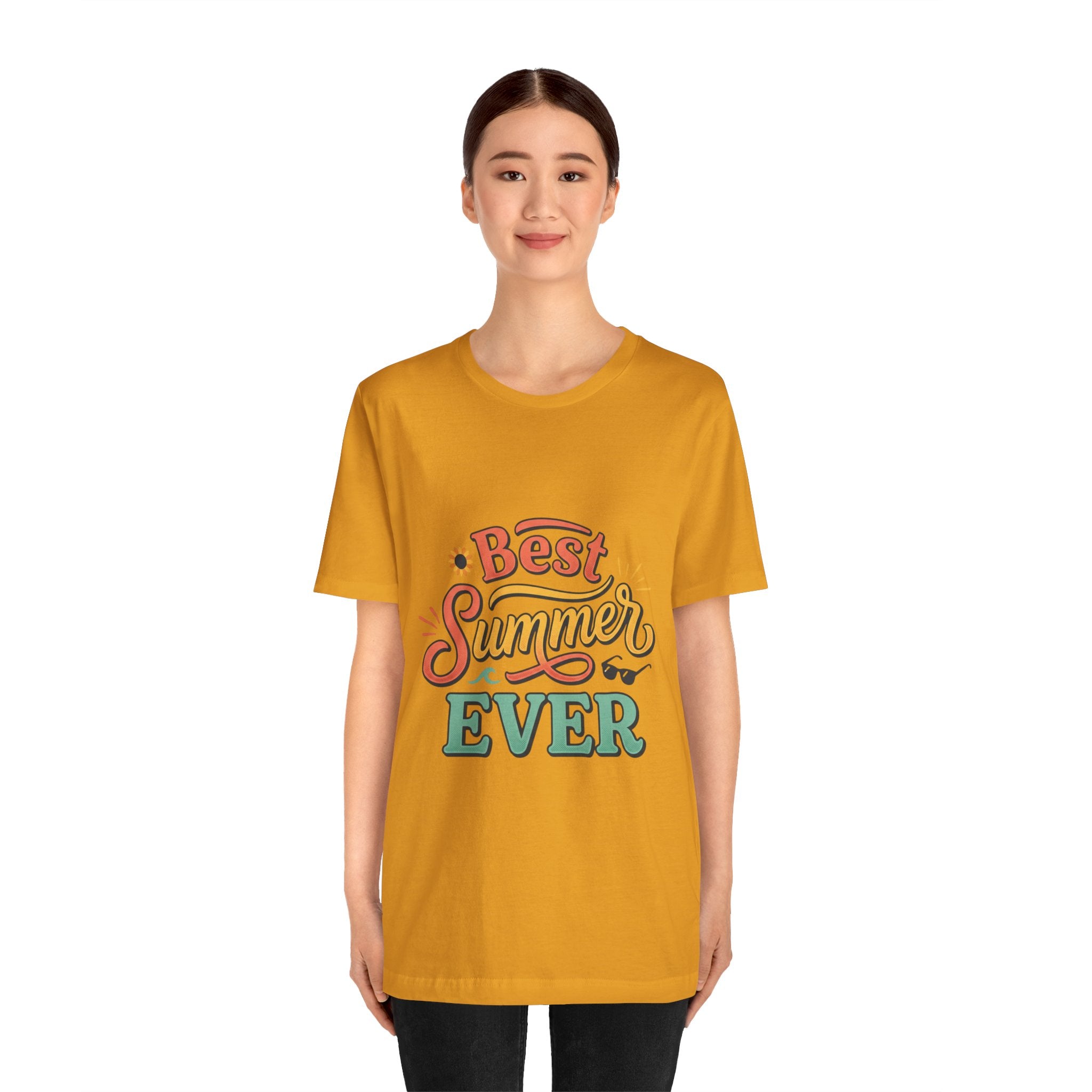 Best Summer Ever T-Shirt — Retro Colorful Vacation Tee