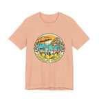 Amalfi Coast Vintage Travel Tee — Scenic Lemon & Vespa Graphic
