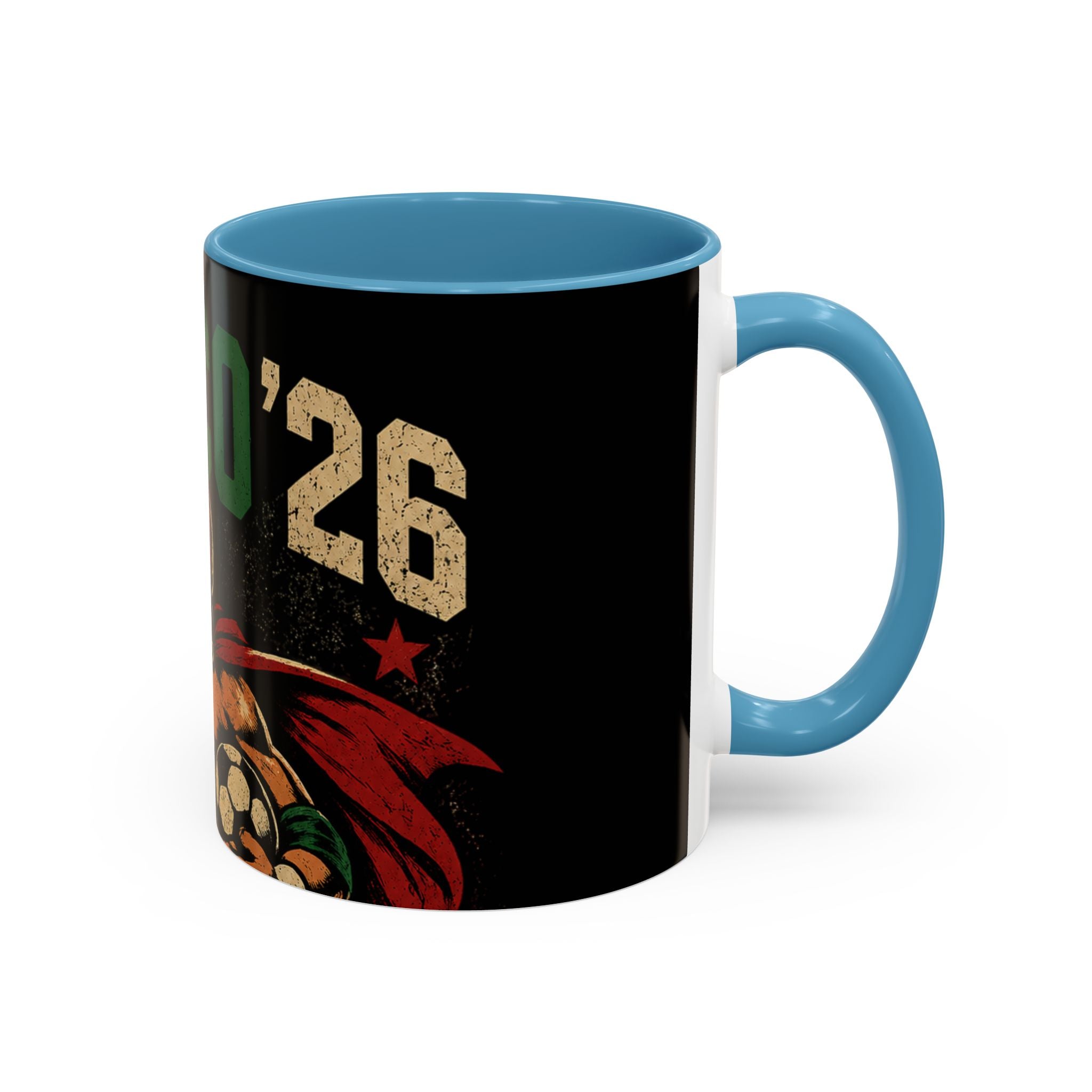 Mexico ’26 Luchador Soccer Coffee Mug
