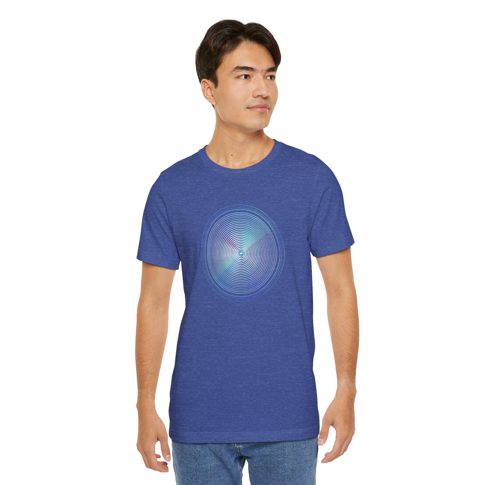 Hypnotic Holo Spiral T‑Shirt