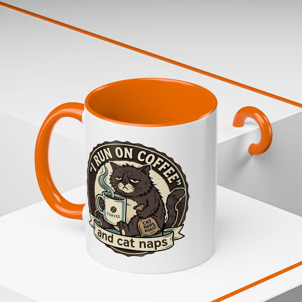Coffee Lovers Mug — Rustic 'Coffee & Hops' Accent Ceramic Mug (11/15oz)