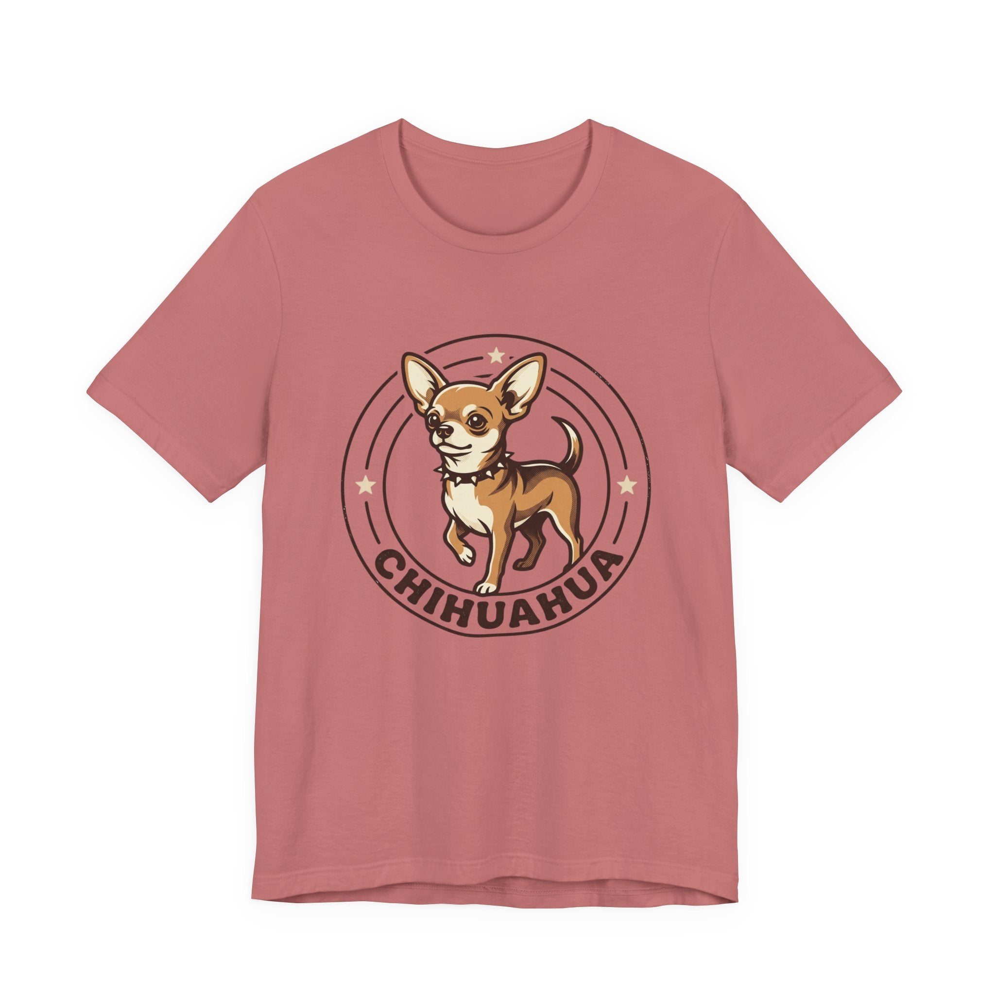 Chihuahua Graphic Tee — Cute Cartoon Dog T‑Shirt for Chihuahua Lovers