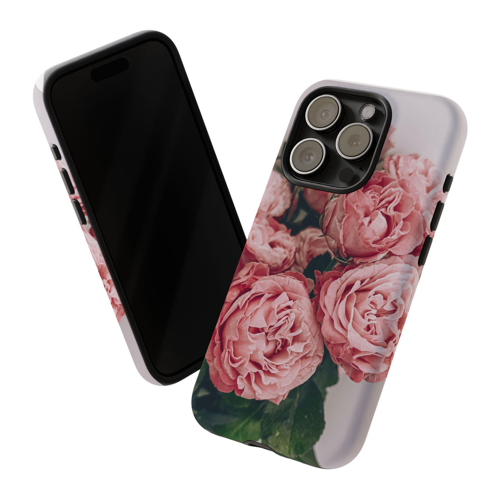 Tough Case — Pink Peonies Floral Phone Case