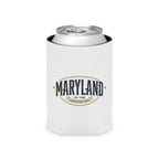 Maryland Can Cooler – Retro Chesapeake States Beverage Koozie