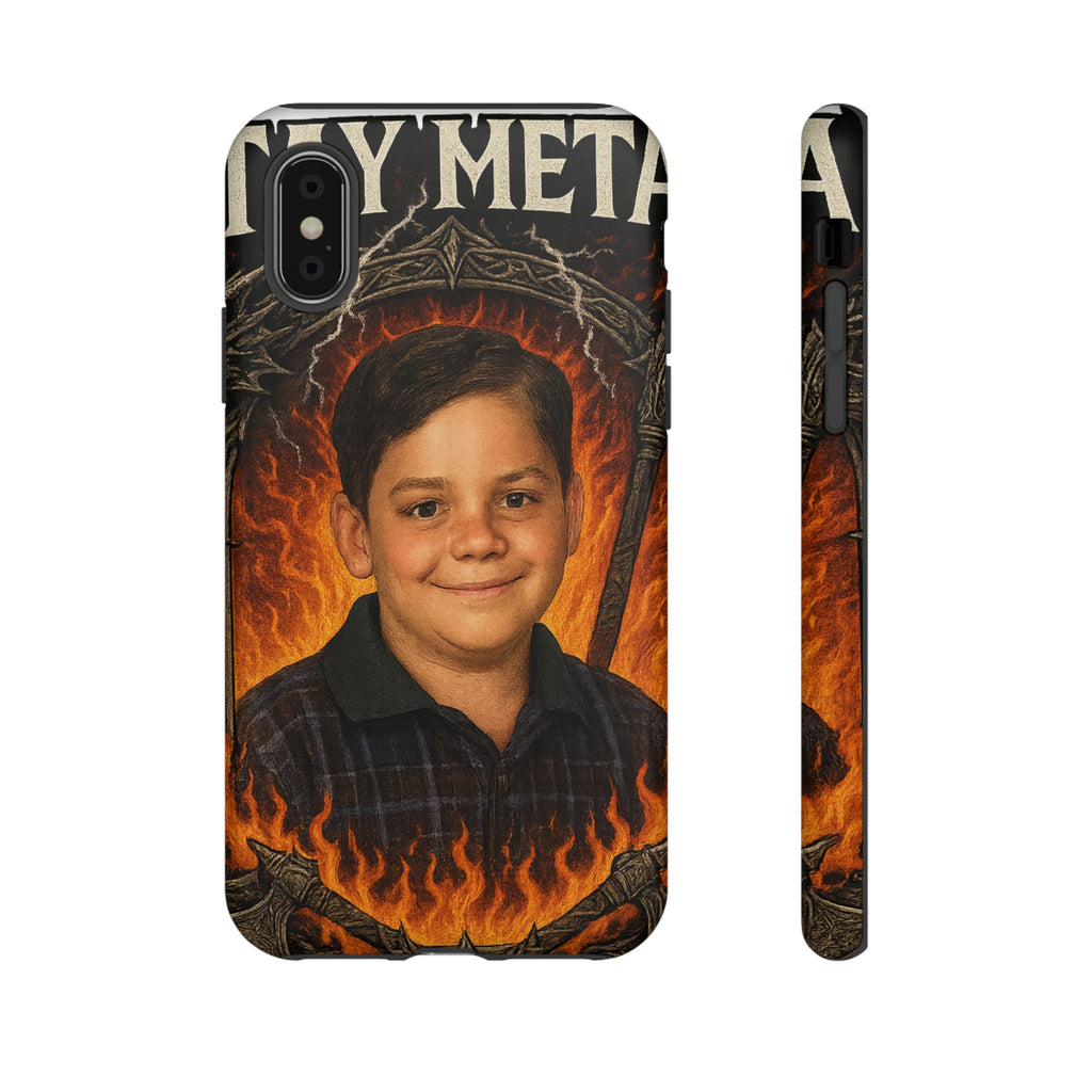 Metalhead Phone Case, Tough Cases for Music Lovers, Personalize with Unique Art, Gift for Metal Fans, Rock Lover's Accessory