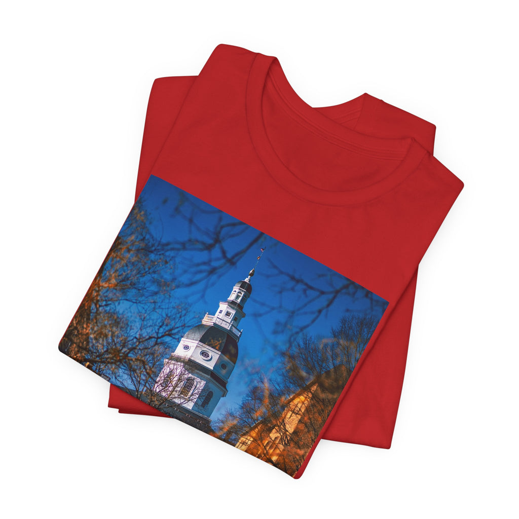 Maryland State House Street Photo Tee