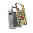 Tropical chihuahua Phone Case — Floral Pineapple Protective Tough Case