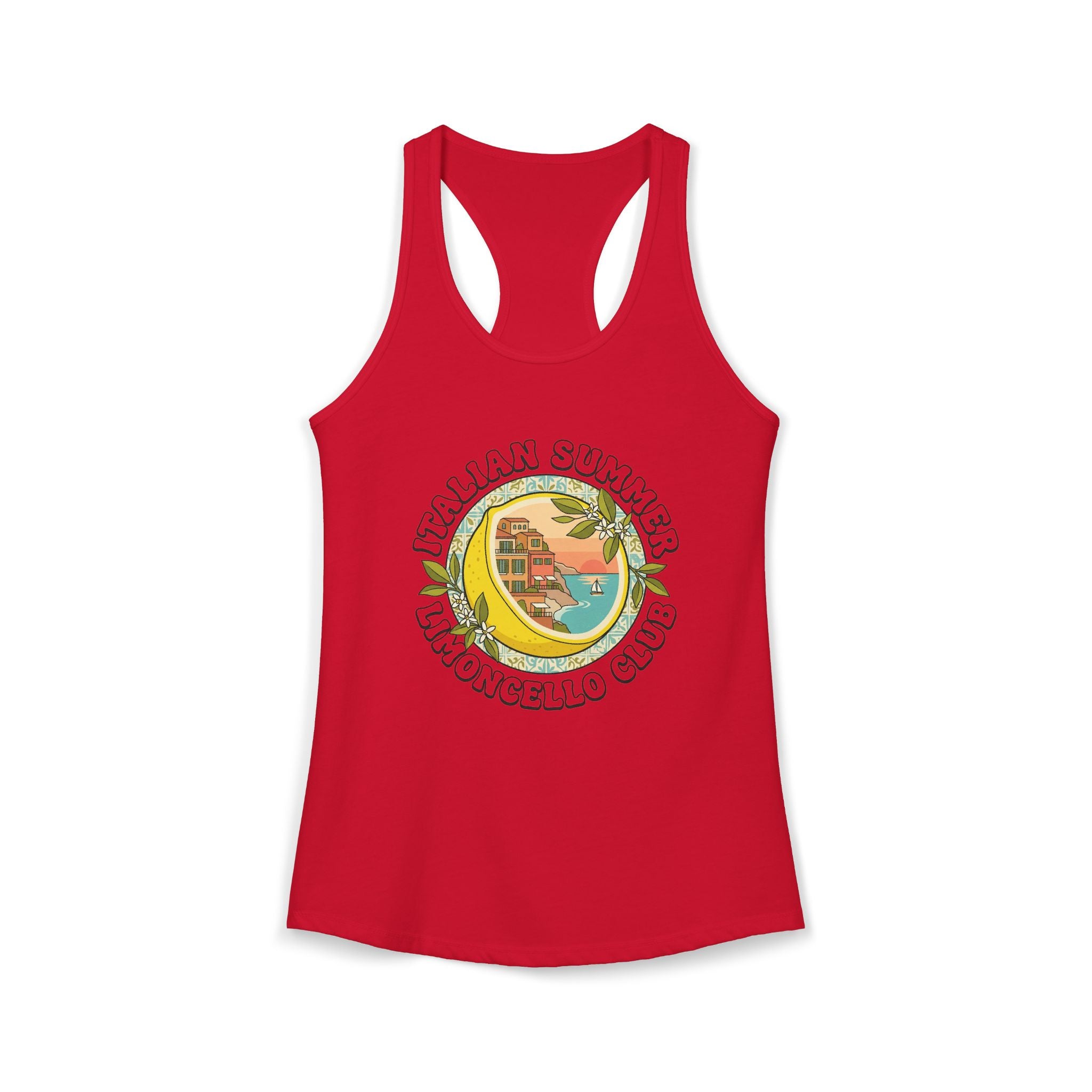 Women's Ideal Racerback Tank - Italian Summer