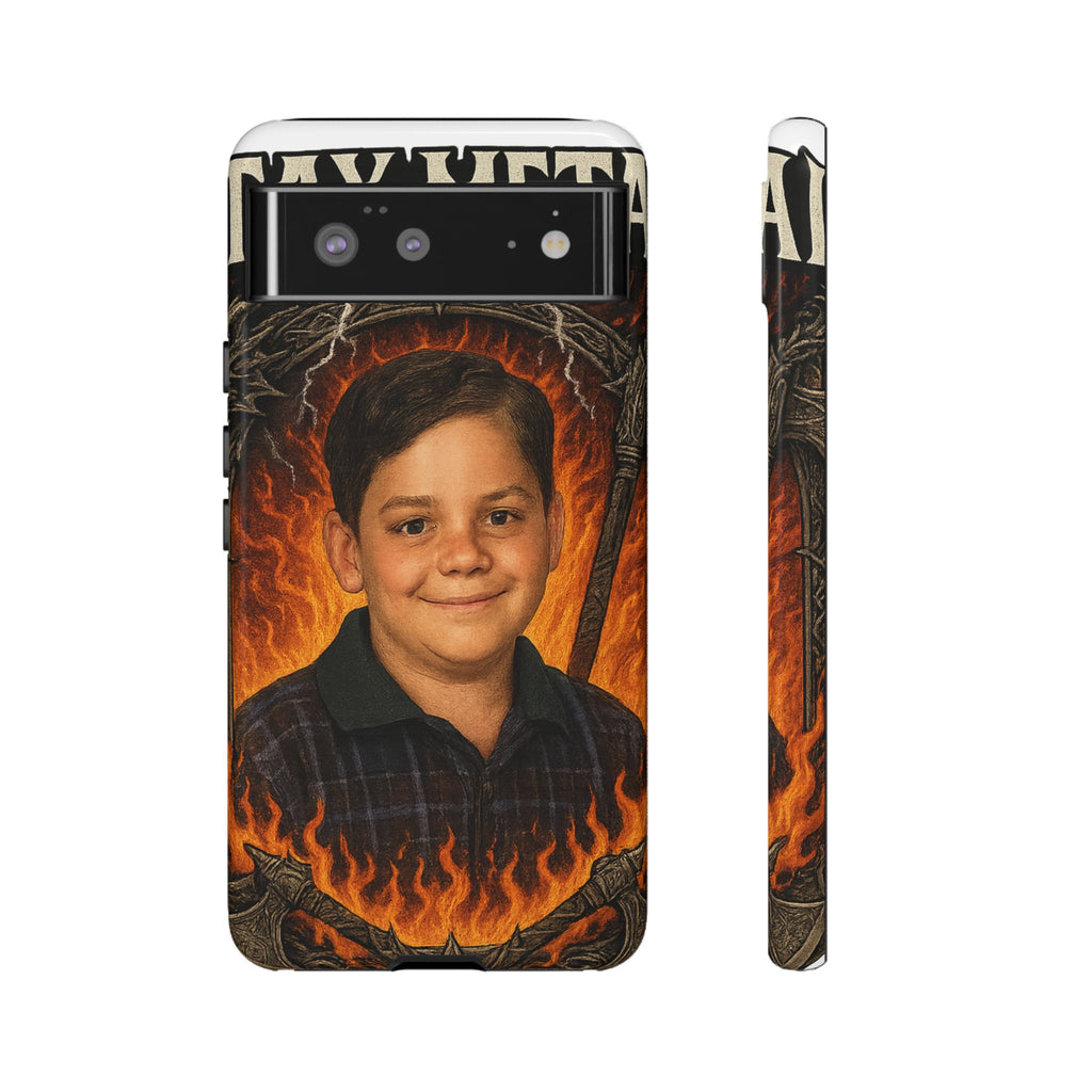 Metalhead Phone Case, Tough Cases for Music Lovers, Personalize with Unique Art, Gift for Metal Fans, Rock Lover's Accessory