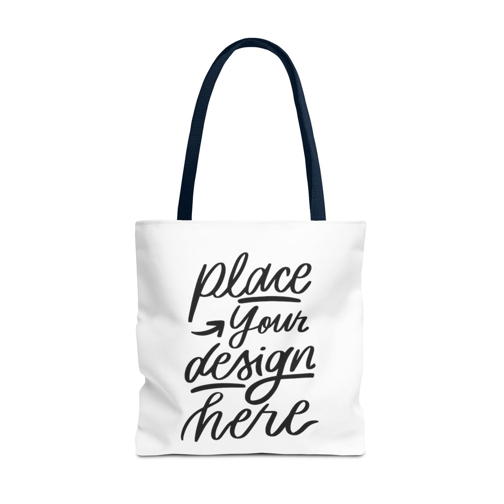 Custom Printed Tote Bag — Personalized All-Over-Print Canvas Shopper