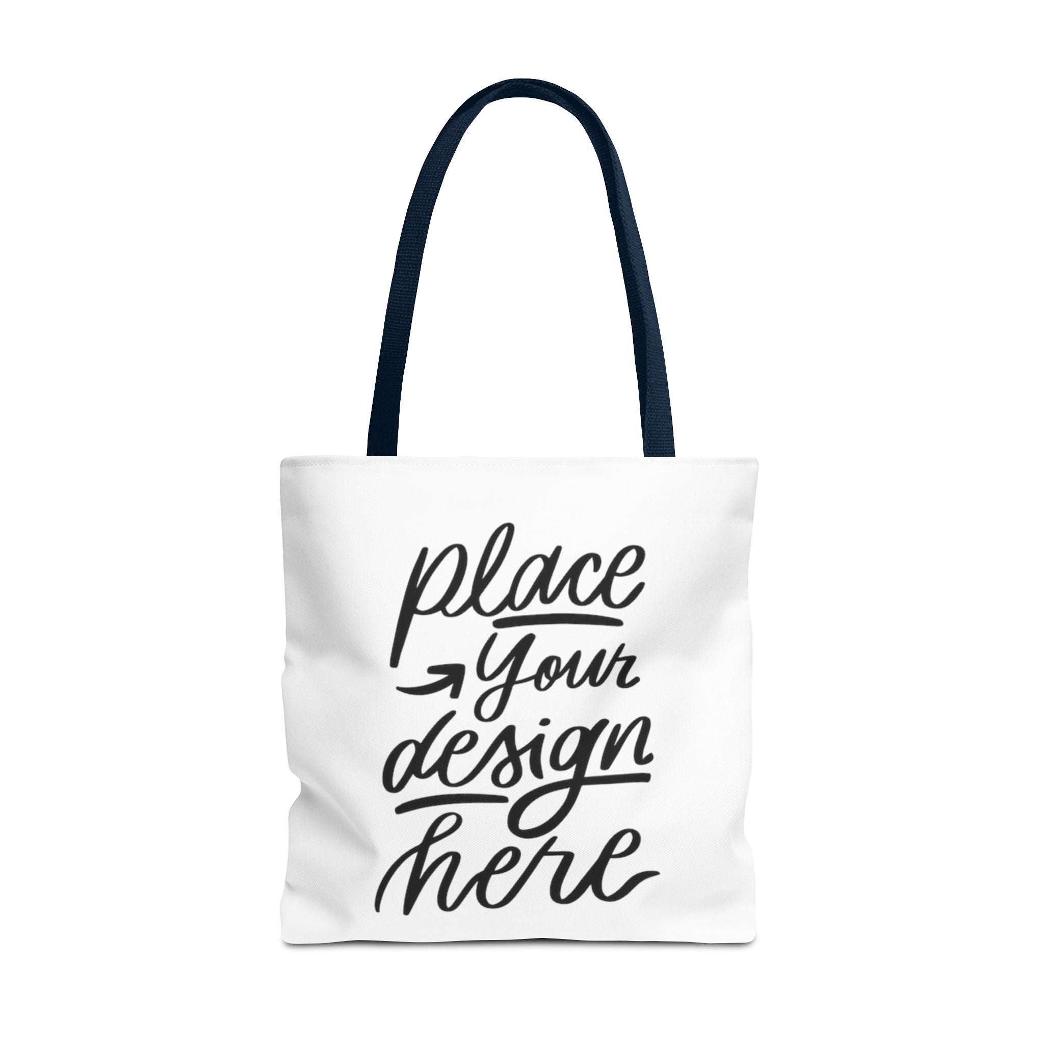 Custom Printed Tote Bag — Personalized All-Over-Print Canvas Shopper
