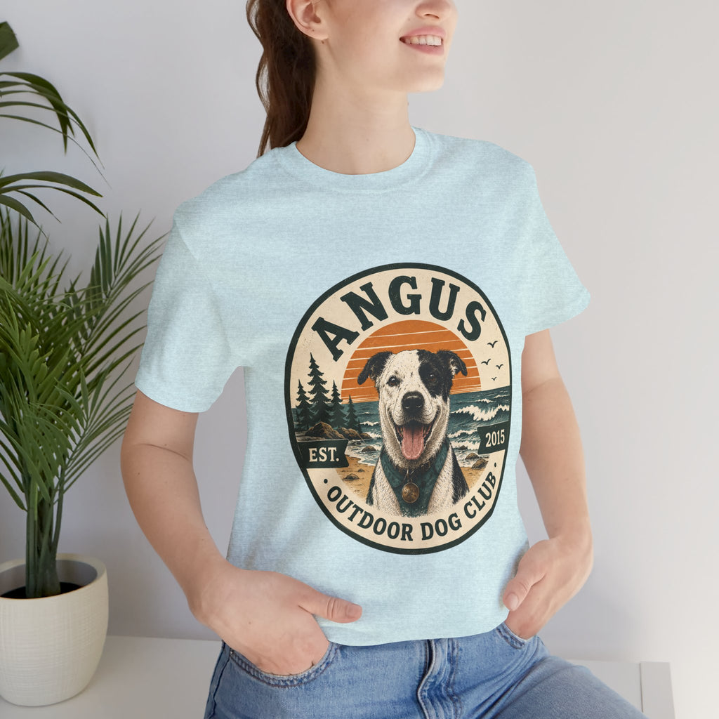 Angus Dog Photo Collage T-Shirt