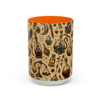 The Alchemist's Cabinet Coffee Mug — Vintage Apothecary Accent Mug (11/15 oz)