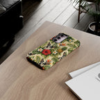 Tropical chihuahua Phone Case — Floral Pineapple Protective Tough Case