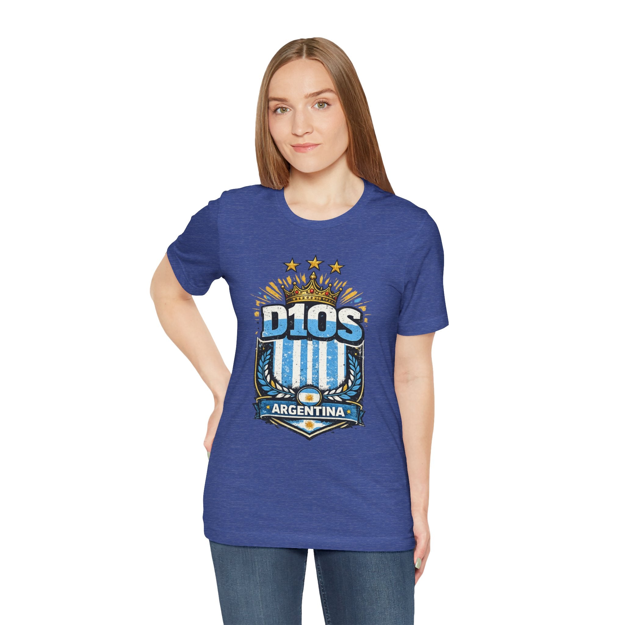 D10S Argentina Tee — Football Fan Shirt